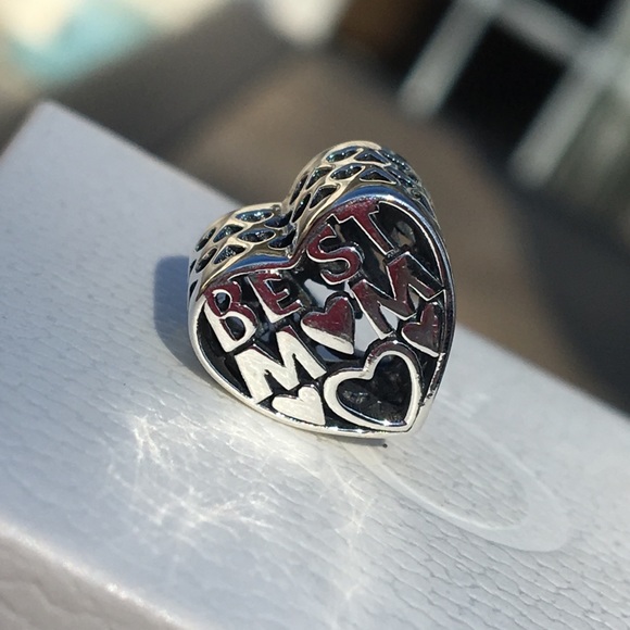 charm pandora best mom charm pandora best mom